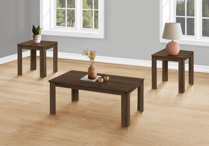 Table Set, Coffee, End, Side, Accent For Living Room Transitional (Set of 3) - R&R Furniture Gallery (Fountain Valley, CA)