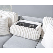 Ford - Reversible Pull Out Sofa Bed - Light Gray - R&R Furniture Gallery (Fountain Valley, CA)