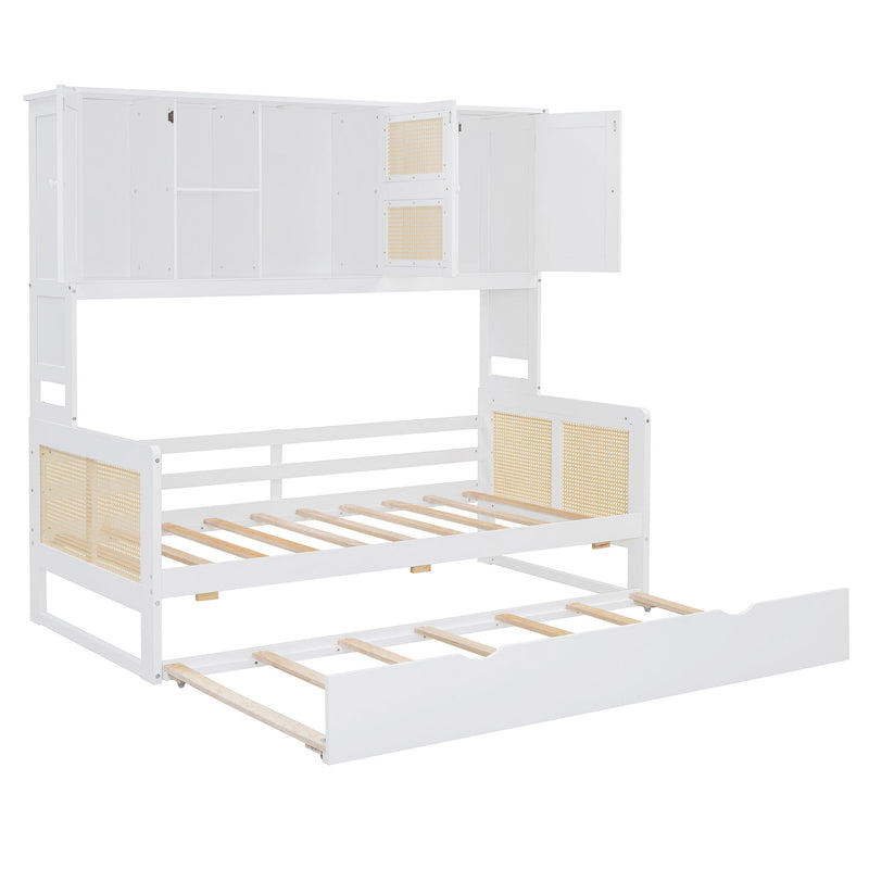Daybed And All In One Cabinet And Shelf - R&R Furniture Gallery (Fountain Valley, CA)