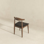 Destiny - Dining Chairs (Set of 2) - Black / Dark Brown - R&R Furniture Gallery (Fountain Valley, CA)