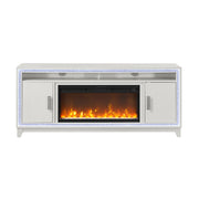Almera - Fireplace With Adjustable Temperature And LED Options - R&R Furniture Gallery (Fountain Valley, CA)