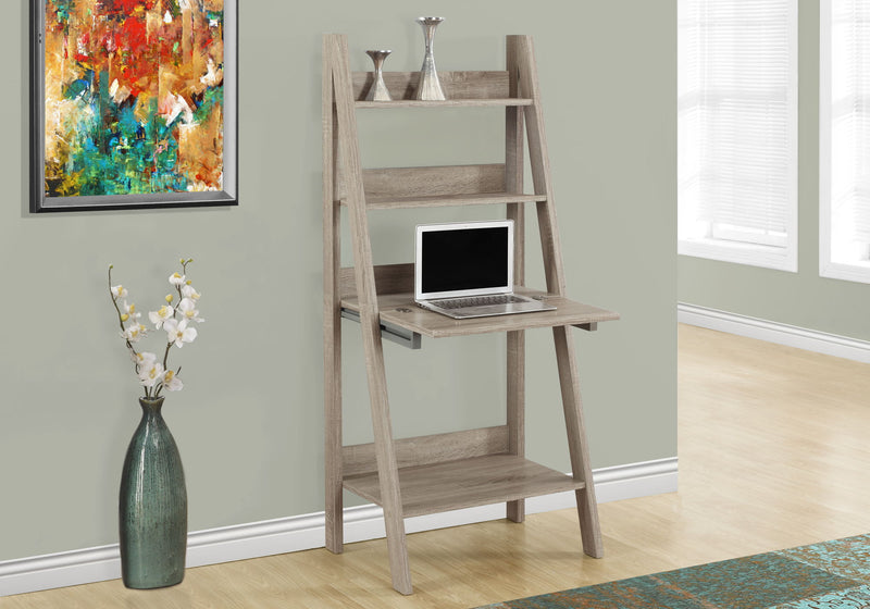 Computer Desk For Home Office, Laptop, Leaning, Storage Shelves - R&R Furniture Gallery (Fountain Valley, CA)