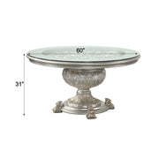 Sandoval - Round Dining Table - Champagne - R&R Furniture Gallery (Fountain Valley, CA)