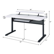Vildre - Gaming Table w/USB Port - R&R Furniture Gallery (Fountain Valley, CA)