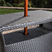 Berkeley - Chaise Lounge Side Table - R&R Furniture Gallery (Fountain Valley, CA)