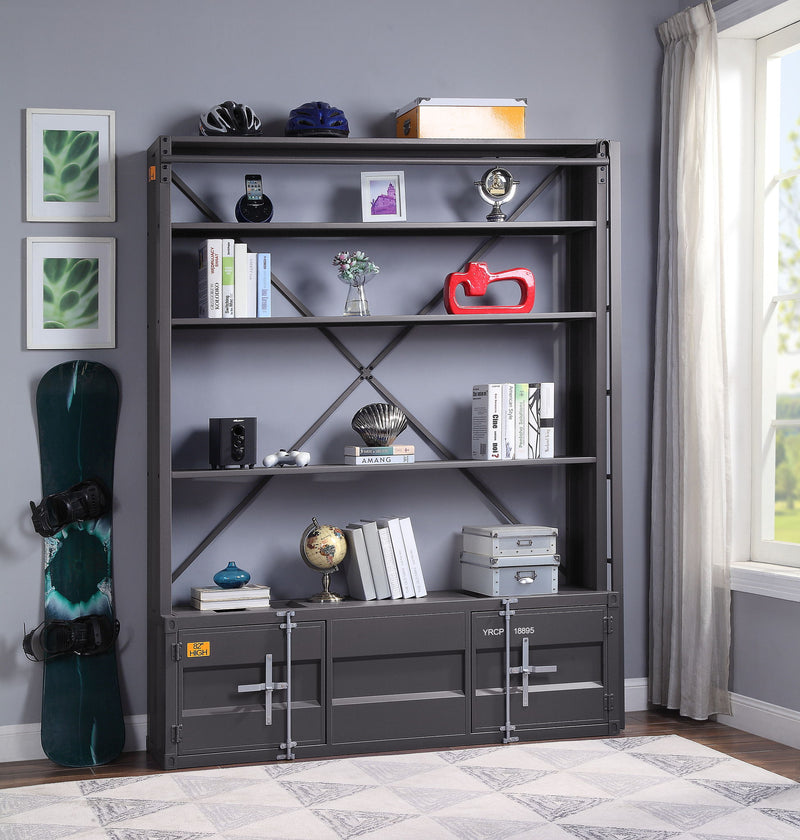 Cargo - Bookshelf & Ladder - R&R Furniture Gallery (Fountain Valley, CA)