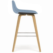 Randolph Bentwood - Upholstered Counter / Bar Height Stool (Set of 2) - R&R Furniture Gallery (Fountain Valley, CA)