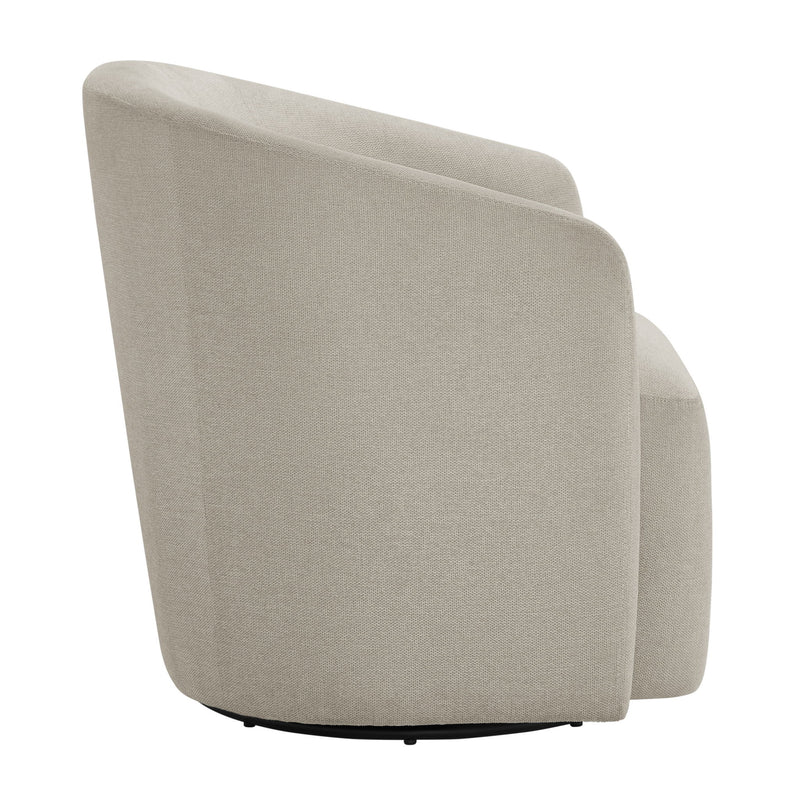 Ardena - Modern Swivel Barrel Chair - R&R Furniture Gallery (Fountain Valley, CA)