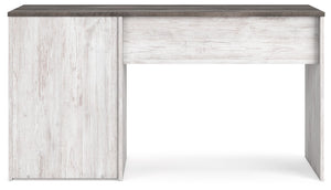 Shawburn - Home Office Desk - White / Dark Charcoal Gray - R&R Furniture Gallery (Fountain Valley, CA)
