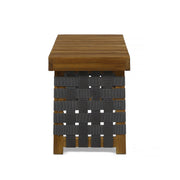 Outdoor Wooden Foldable Side Table - Teak - R&R Furniture Gallery (Fountain Valley, CA)