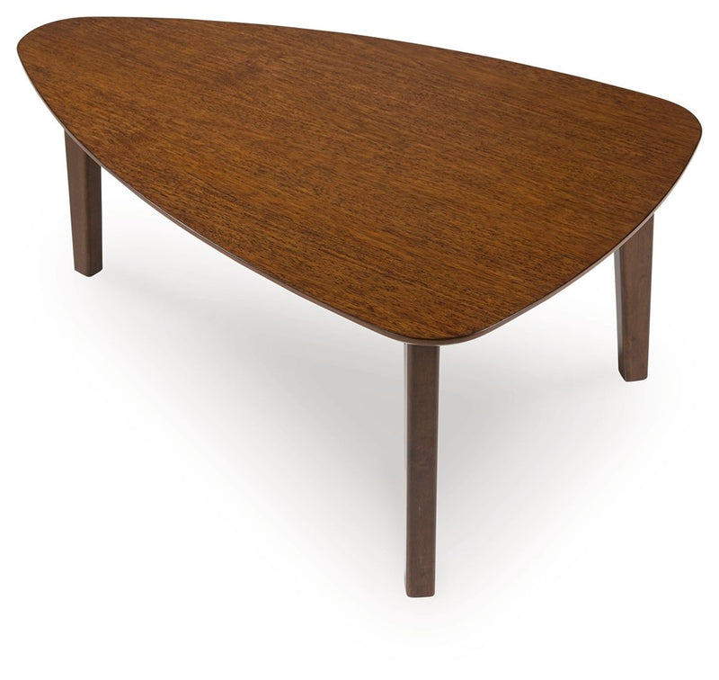 Lyncott - Occasional Wood Table Set (Set of 3) - Brown - R&R Furniture Gallery (Fountain Valley, CA)
