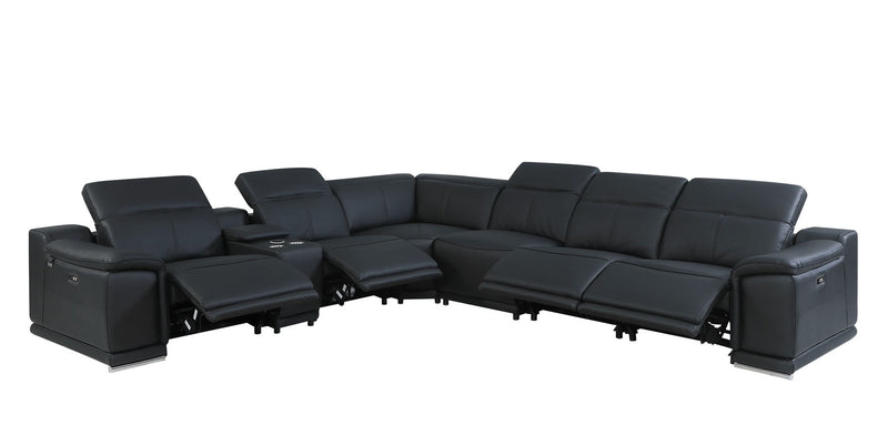 9762 - Power Reclining Sectional - R&R Furniture Gallery (Fountain Valley, CA)
