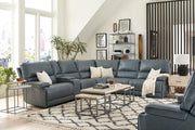 Whitman - Power Reclining Sectional - R&R Furniture Gallery (Fountain Valley, CA)