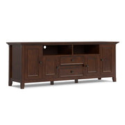 Amherst - TV Stand For TVs Up To 80" - Brown - R&R Furniture Gallery (Fountain Valley, CA)