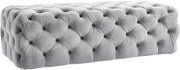 Kaylee - Velvet Ottoman - R&R Furniture Gallery (Fountain Valley, CA)