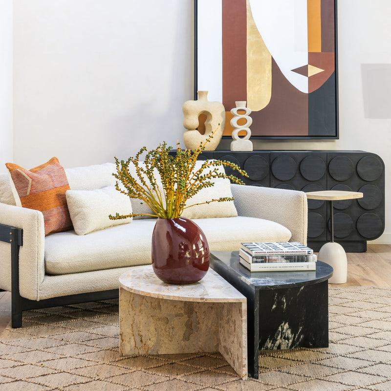 Harrington - Coffee Table (Set of 2) - Black And Cream