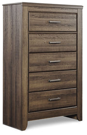 Juararo - Five Drawer Chest - Dark Brown - R&R Furniture Gallery (Fountain Valley, CA)