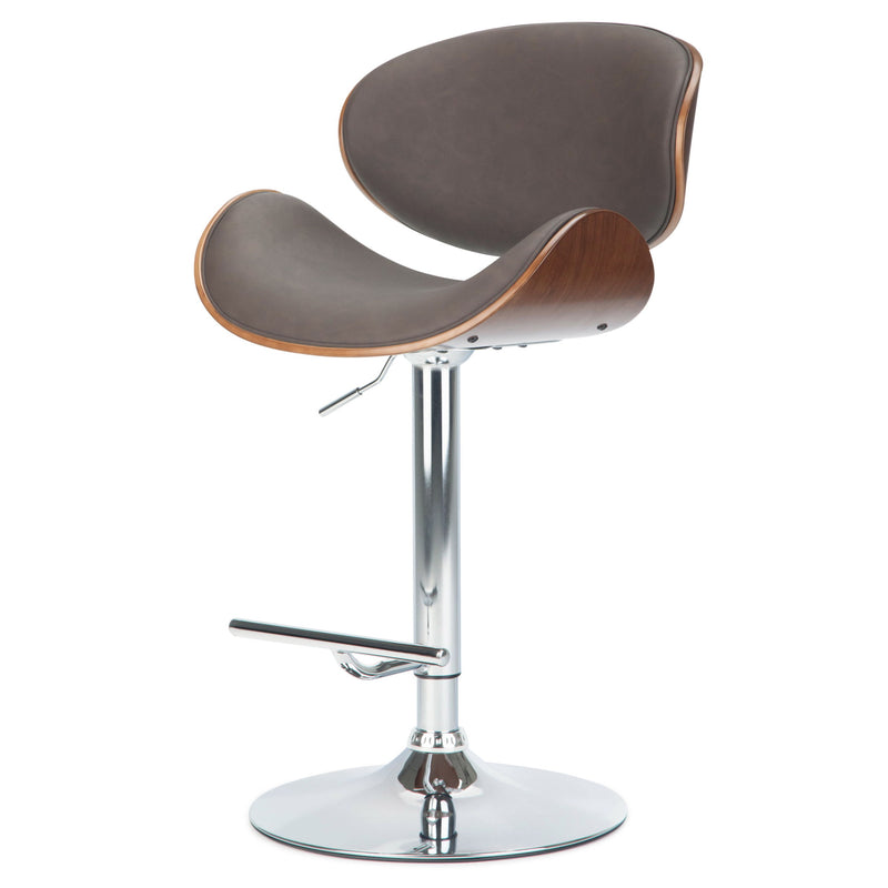 Marana - Multifunctional Handcrafted Bentwood Adjustable Swivel Bar Stool - R&R Furniture Gallery (Fountain Valley, CA)