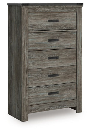 Frandern - Five Drawer Chest - Gray - R&R Furniture Gallery (Fountain Valley, CA)