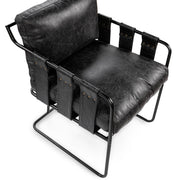 Strapling - Leather Dining Chair - R&R Furniture Gallery (Fountain Valley, CA)