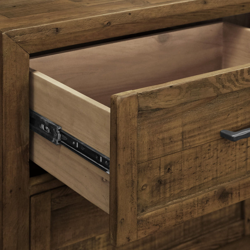 5 Drawer Chest With - Brown - R&R Furniture Gallery (Fountain Valley, CA)