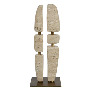The Conversation - Sculpture - Beige