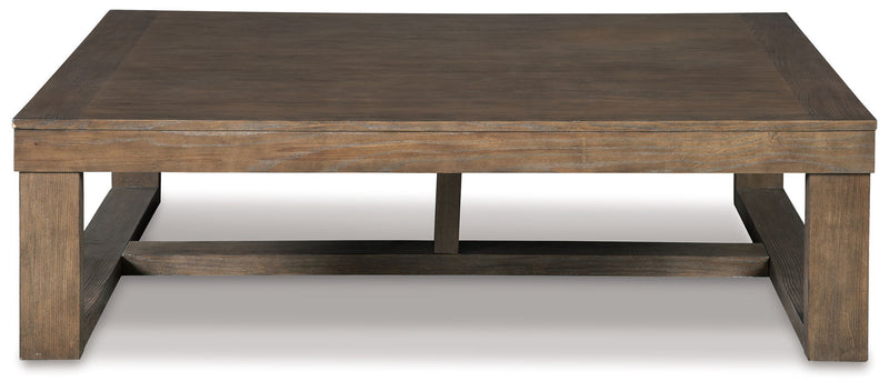 Cariton - Rectangular Cocktail Table - Gray - R&R Furniture Gallery (Fountain Valley, CA)