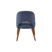 Dining Side Chair Upholstered Textured (Set of 2) - Navy - R&R Furniture Gallery (Fountain Valley, CA)