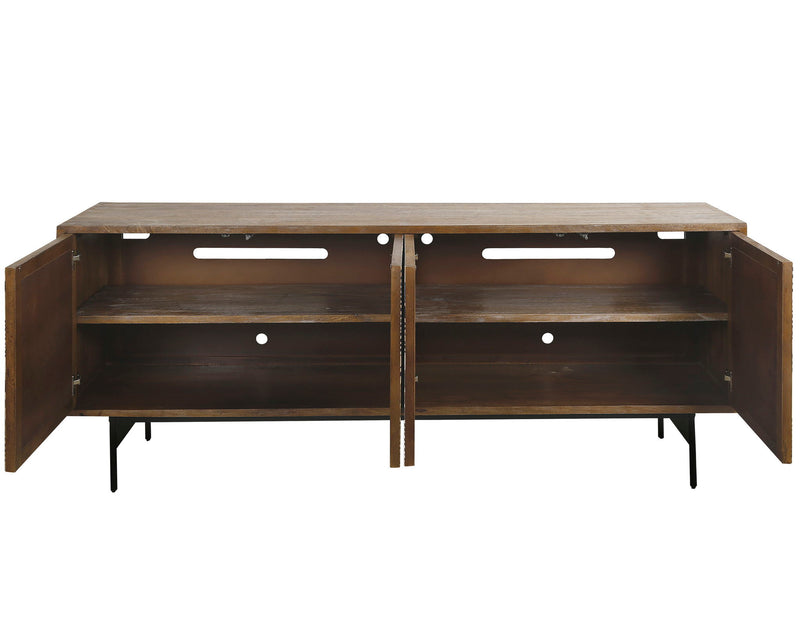 Crossings - Console - Coconut Shell - R&R Furniture Gallery (Fountain Valley, CA)