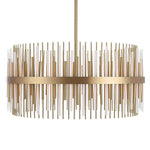 Magic Wand - 8 Light Pendant - Brass