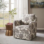 Wide Seat Arm Chair With 360 Degree Rotation - R&R Furniture Gallery (Fountain Valley, CA)
