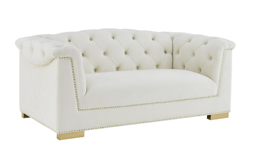 Farah - Velvet Loveseat - R&R Furniture Gallery (Fountain Valley, CA)