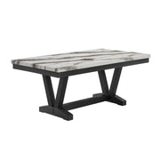 Panda Oceanic - Dining Table And Chairs Set - Black - R&R Furniture Gallery (Fountain Valley, CA)