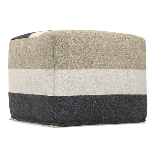 Clay - Square Pouf, Upholstered - R&R Furniture Gallery (Fountain Valley, CA)