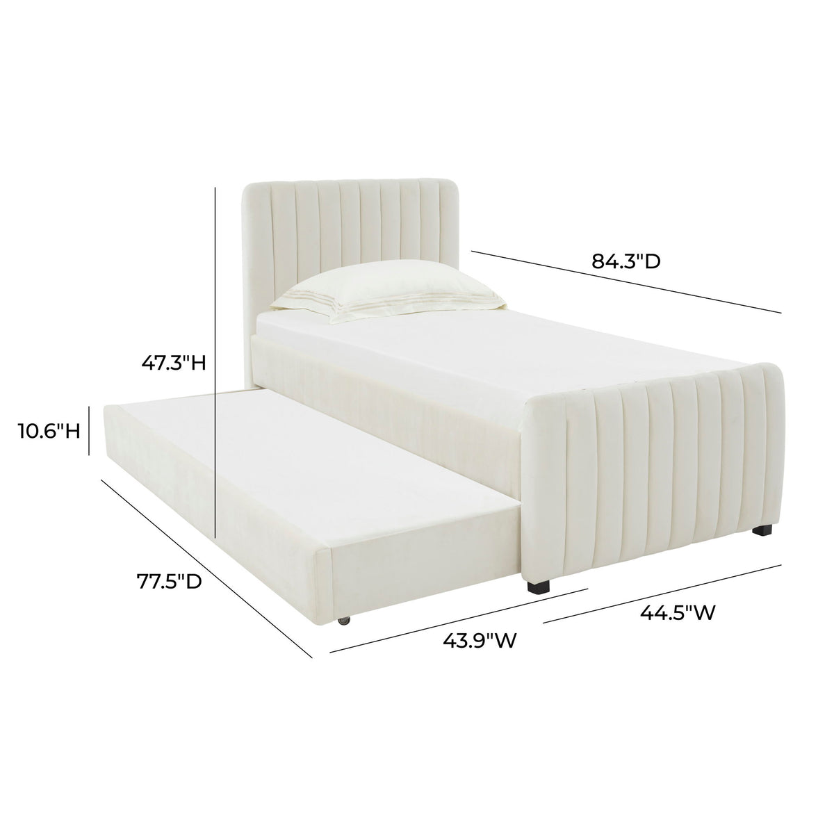 Angela - Trundle - R&R Furniture Gallery (Fountain Valley, CA)