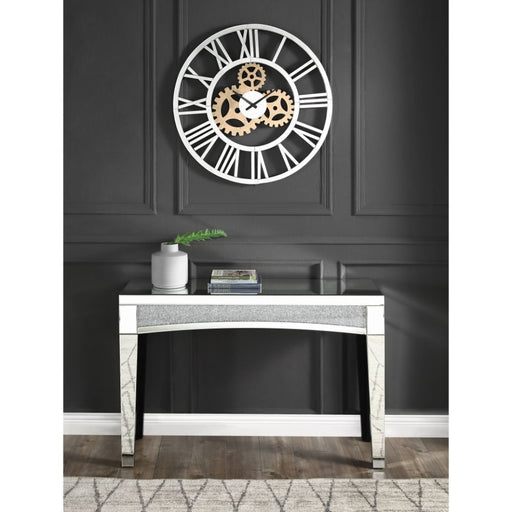 Dominic - Wall Clock - Mirrored - R&R Furniture Gallery (Fountain Valley, CA)