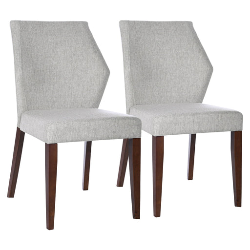Luca - Dining Chair (Set of 2) - Light Gray - R&R Furniture Gallery (Fountain Valley, CA)