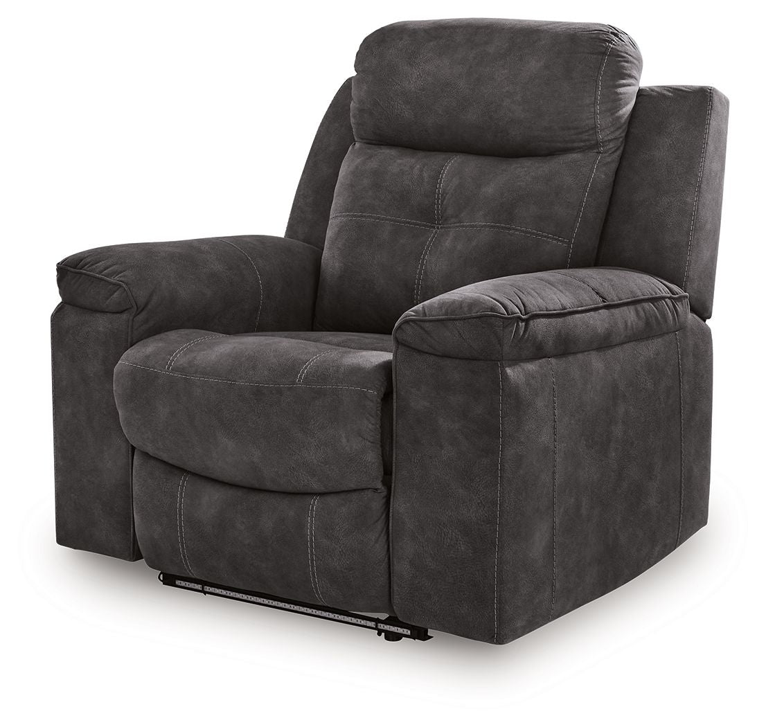 Brysonview - Zero Wall Recliner - Charcoal - R&R Furniture Gallery (Fountain Valley, CA)