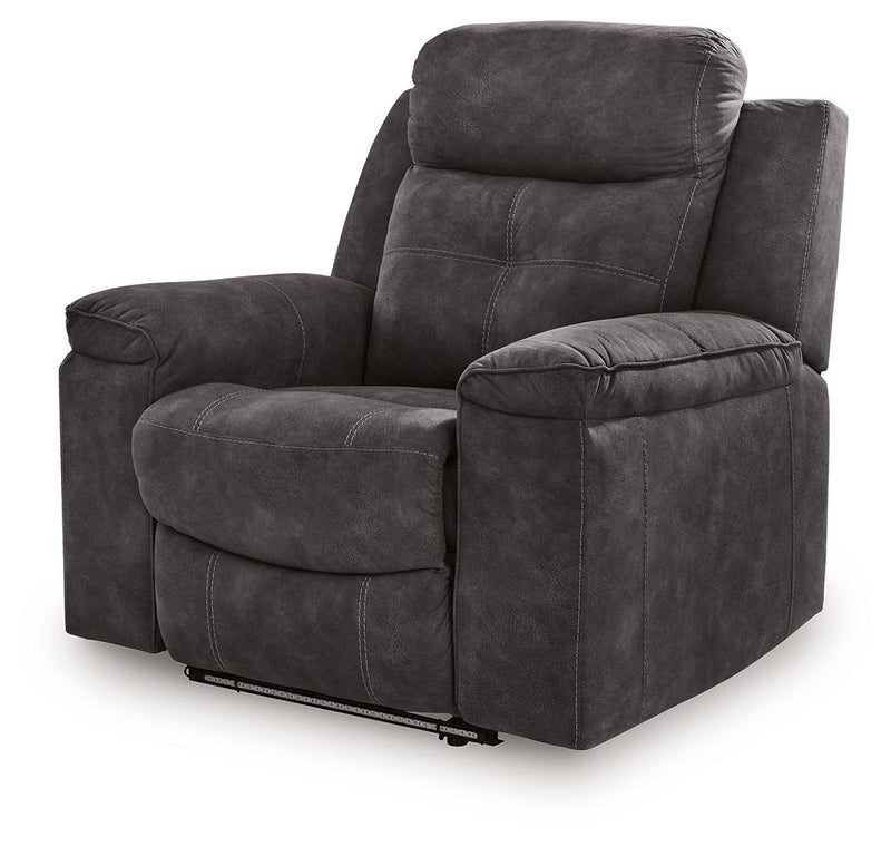 Brysonview - Zero Wall Recliner - Charcoal - R&R Furniture Gallery (Fountain Valley, CA)