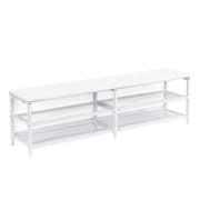 Platform Bed With 2 Tier Storage Shelves, Storage Cabinet - R&R Furniture Gallery (Fountain Valley, CA)