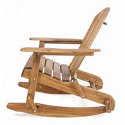 Outdoor Adirondack Rocking Chair With Hand Crafted Details - R&R Furniture Gallery (Fountain Valley, CA)
