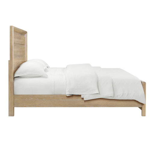 Panel Bed Frame With Unique Headboard And Included Slats - R&R Furniture Gallery (Fountain Valley, CA)