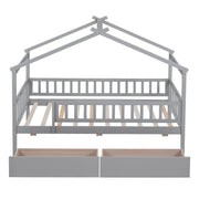 House Bed With 2 Drawers - R&R Furniture Gallery (Fountain Valley, CA)