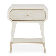 La Rachelle - 1-Drawer Nightstand - Champagne - R&R Furniture Gallery (Fountain Valley, CA)