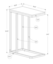 Accent Table, C - Shaped, Tempered Glass, Stylish Design Contemporary & Modern - R&R Furniture Gallery (Fountain Valley, CA)