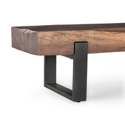Duarte - Solid Wood Bench - Reclaimed Brown - R&R Furniture Gallery (Fountain Valley, CA)