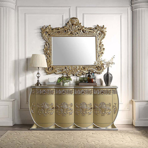 Bernadette - Mirror - Gold - R&R Furniture Gallery (Fountain Valley, CA)