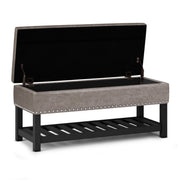 Lomond - Upholstered Storage Ottoman Bench - R&R Furniture Gallery (Fountain Valley, CA)