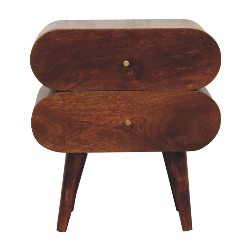 Bubble Nightstand - Brown - R&R Furniture Gallery (Fountain Valley, CA)