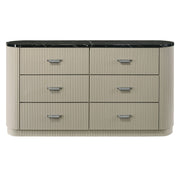 Travonte - Dresser - Gray / Beige - R&R Furniture Gallery (Fountain Valley, CA)